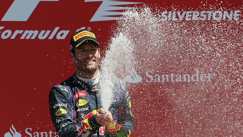 Mark Webber freute sich auch über Rang zwei - irgendwie, Foto: Sutton