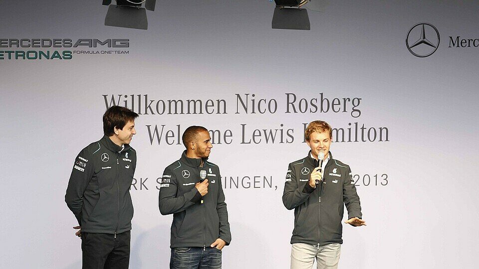 Toto Wolff hält das Duo Hamilton und Rosberg für das beste in der Formel 1., Foto: Mercedes AMG