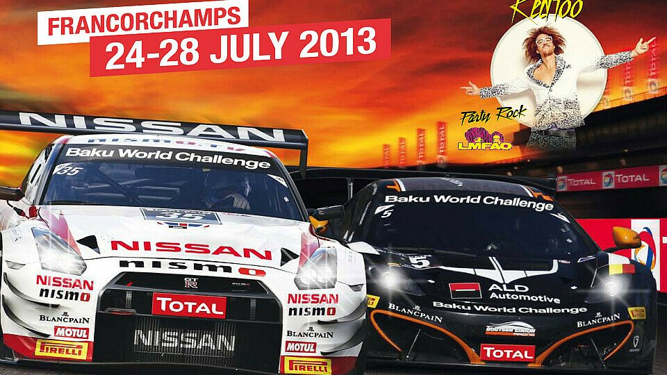 Plakat zu den diesjährigen 24 Stunden von Spa-Francorchamps, Foto: Blancpain Endurance Series