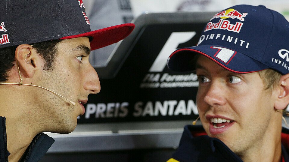 Daniel Ricciardo könnte bald öfter mit Sebastian Vettel gesehen werden, Foto: Sutton