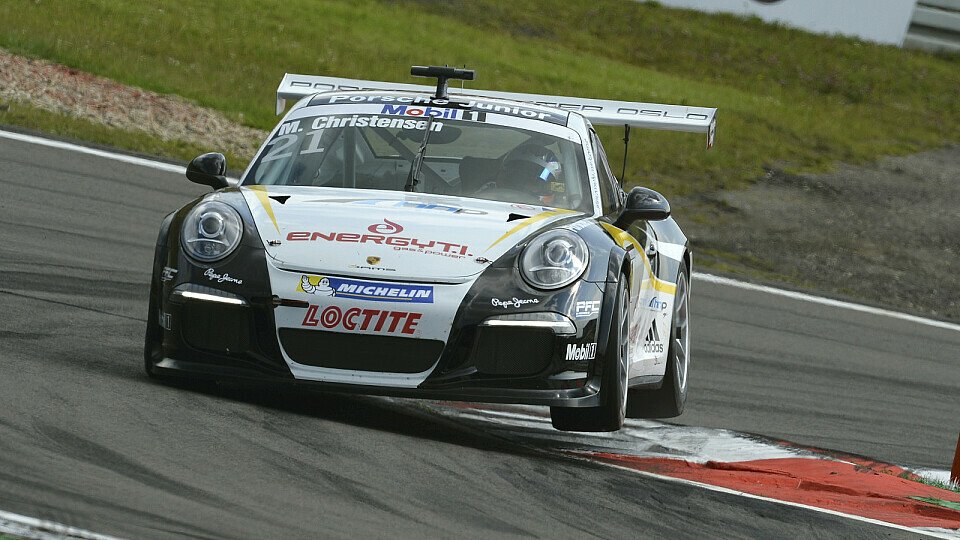 Christensen gewann sein erstes Rennen, Foto: Porsche