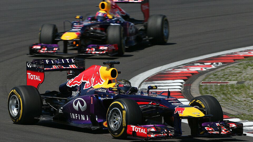 Sebastian Vettel hat Mark Webber in seiner letzten Saison verblasen, Foto: Sutton