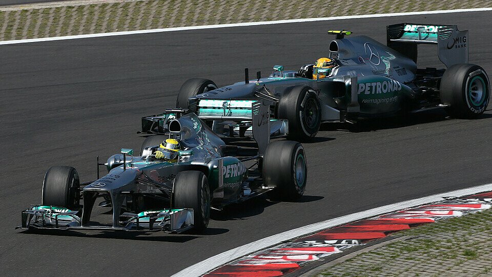 Zumindest was Top-Speed angeht, war Mercedes an der Spitze, Foto: Sutton