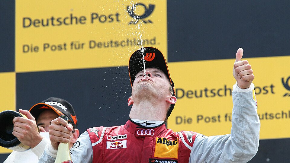 Mattias Ekström bejubelt seinen Norisring-Sieg, Foto: RACE-PRESS