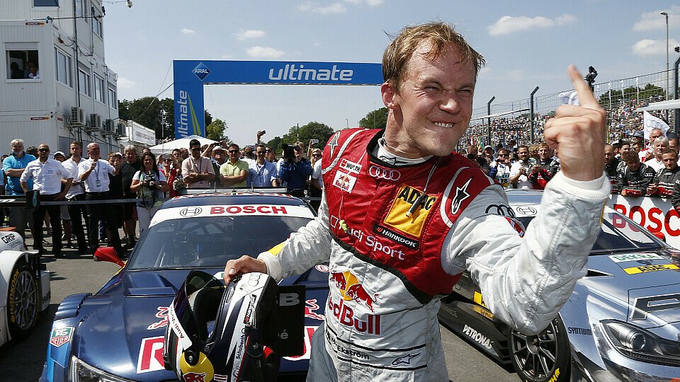 Zu früh gefreut - Mattias Ekström wurde disqualifiziert, Foto: Audi