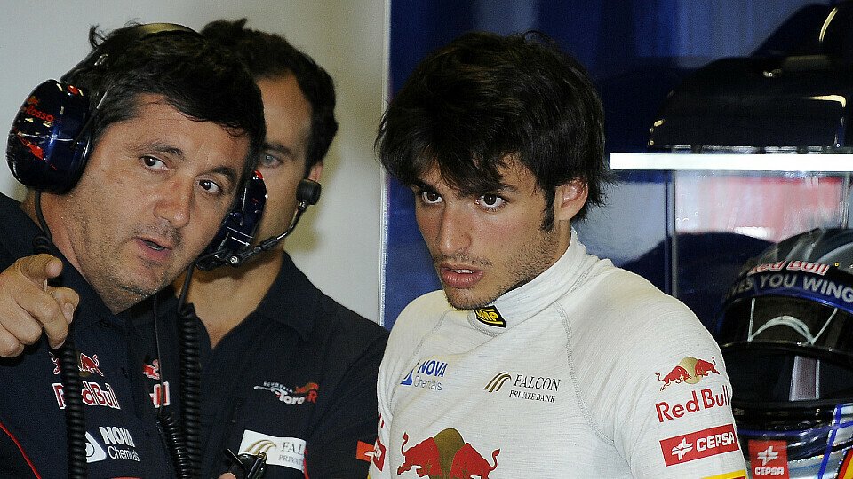 Ist Carlos Sainz Jr. ab 2015 in der Toro Rosso-Box beheimatet?, Foto: Sutton