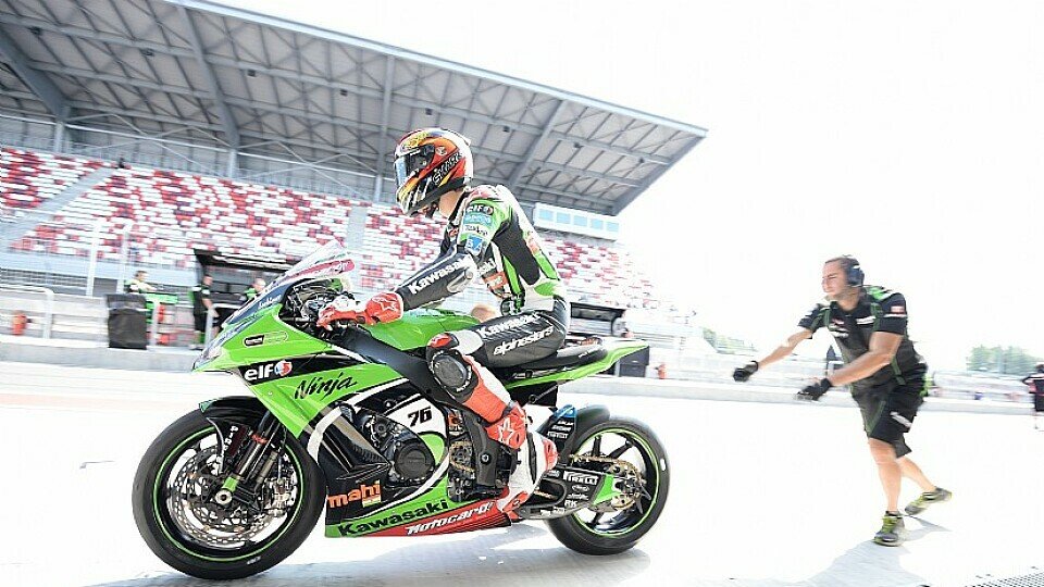 Loris Baz ist schon wieder voller Tatendrang, Foto: Kawasaki Racing Team