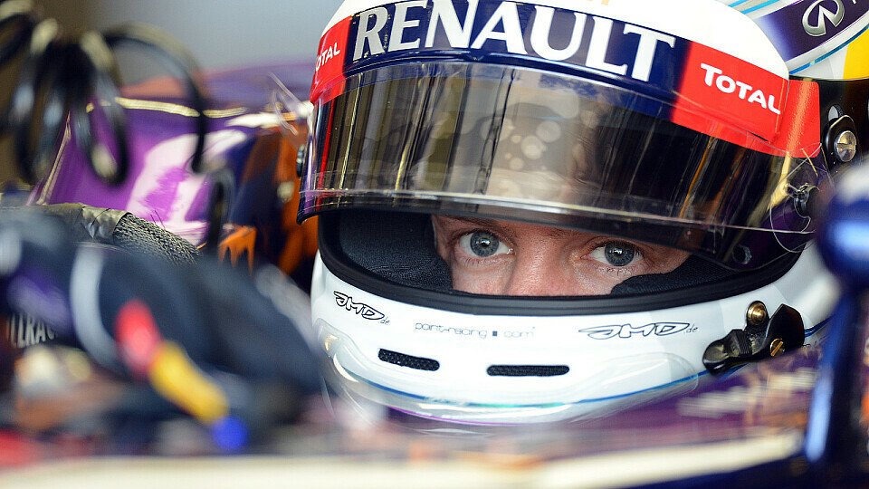 Sebastian Vettel geht optimisitsch ins Rennwochenende, Foto: Sutton