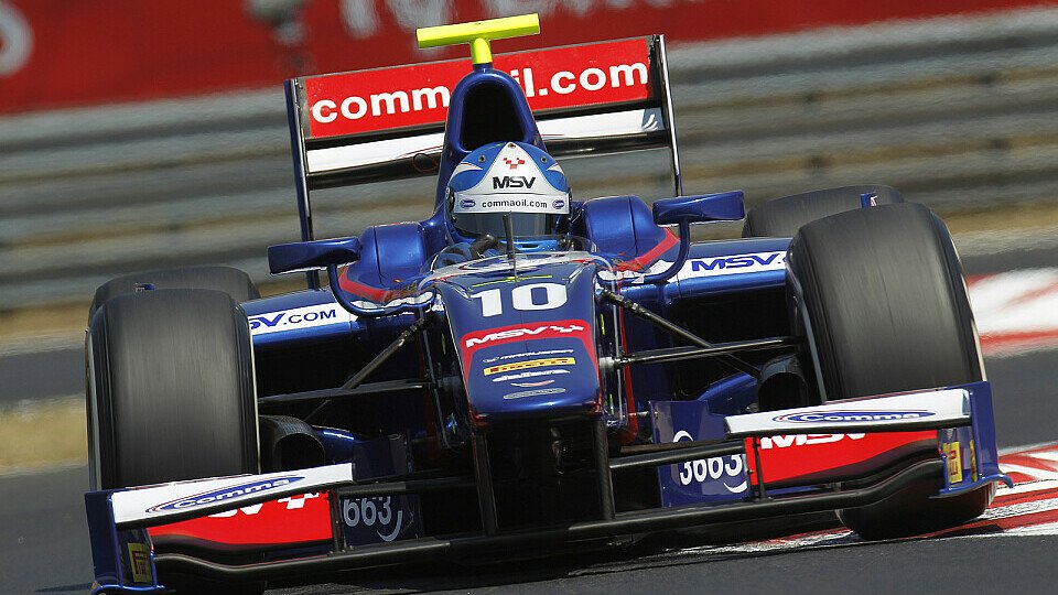 Für Palmer war es der erste Sieg in einem Hauptrennen, Foto: GP2 Series