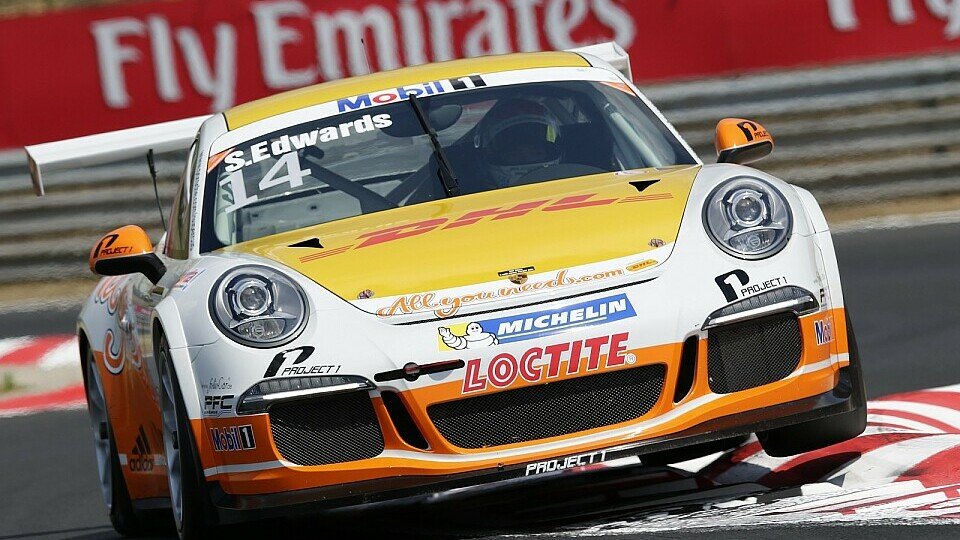 Sean Edwards setzte sich gegen Christian Engehart durch, Foto: Porsche