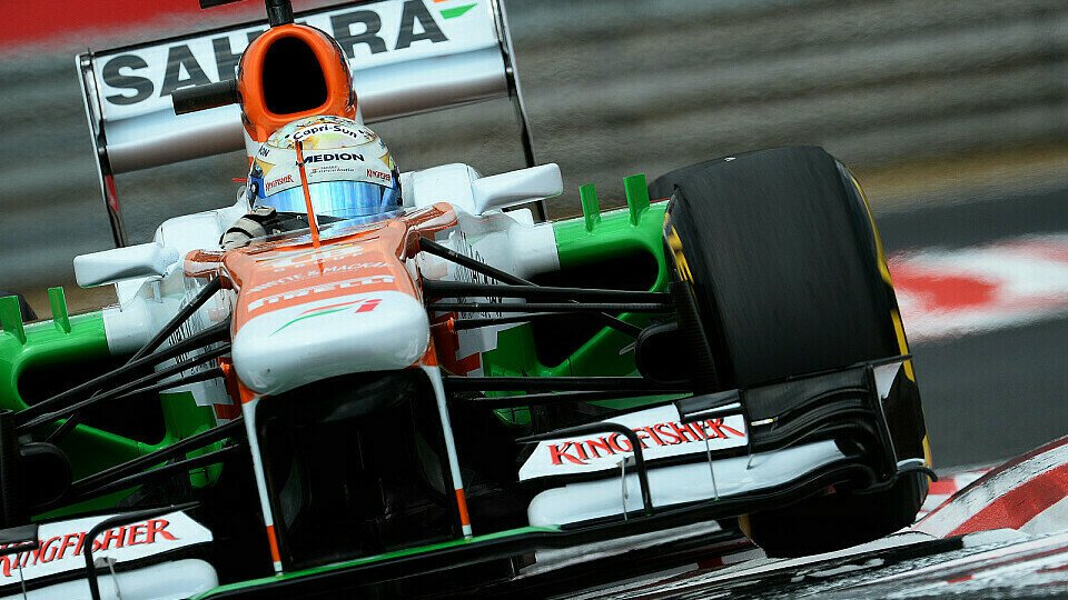 Force India wartet seit zwei Rennen auf Punkte, Foto: Sutton