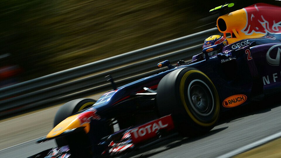 Mark Webber arbeitete sich auf Rang vier nach vorne, Foto: Red Bull