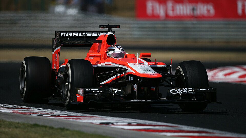 Jules Bianchi im Marussia beim Ungarn-Grand Prix, Foto: Sutton