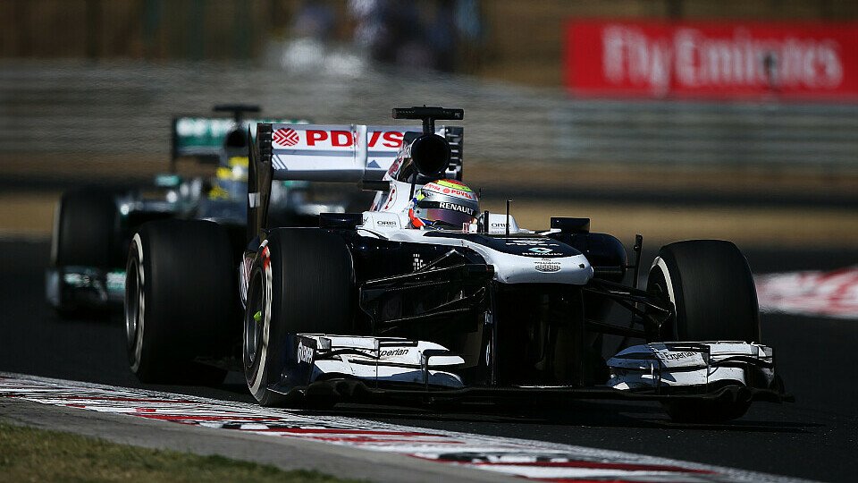 Pastor Maldonado holte am Hungaroring den ersten Punkt der Saison., Foto: Sutton