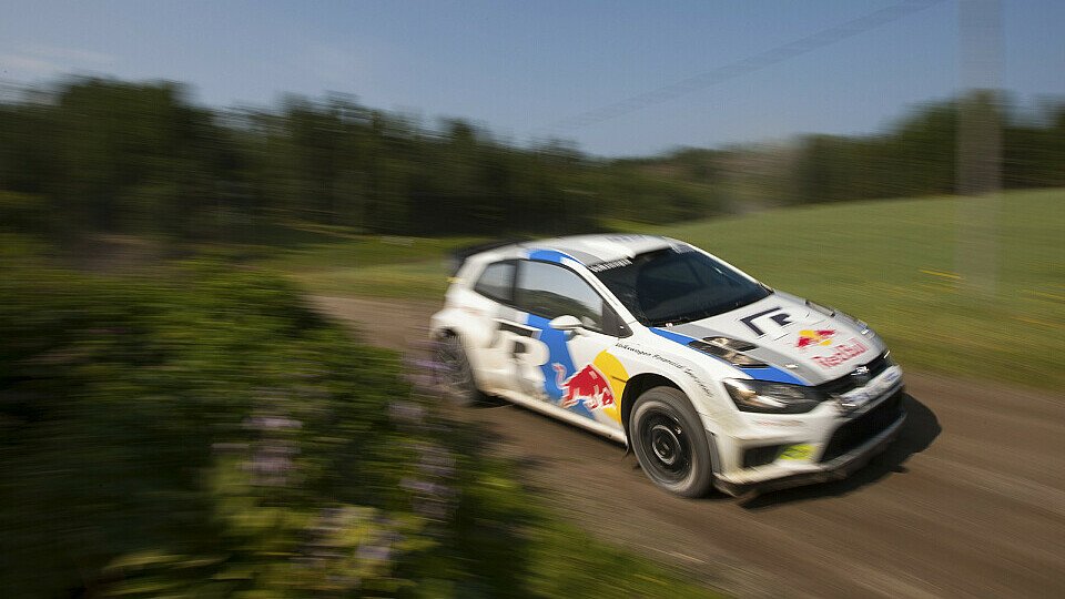 Volkswagen startet die Rallye Finnland mit guten Trainingszeiten am Mittwoch., Foto: Volkswagen