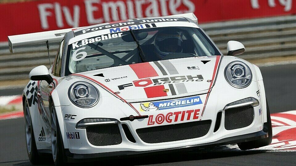 Klaus Bachler überzeugte am Hungaroring., Foto: Porsche