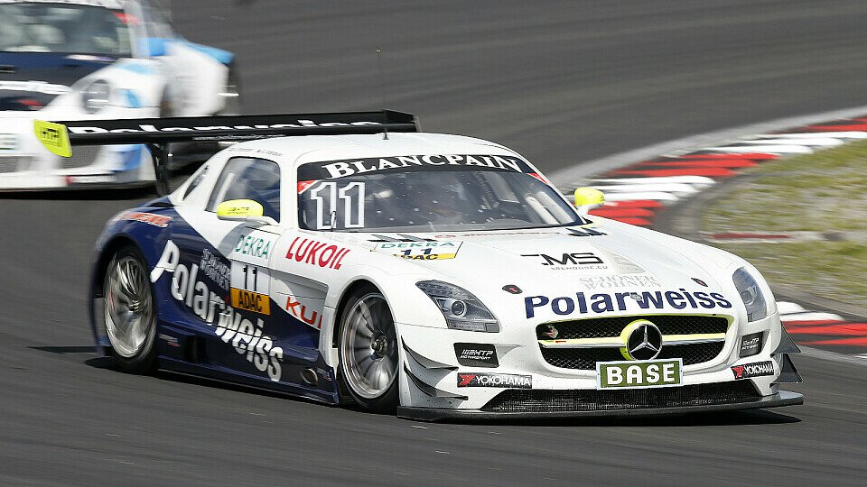Polarweiss Racing konnte am Nürburgring den ersten Saisonsieg feiern, Foto: ADAC GT Masters