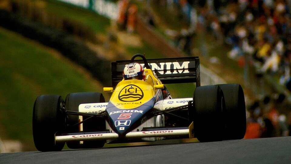 Nigel Mansells erster großer Auftritt, Foto: Sutton