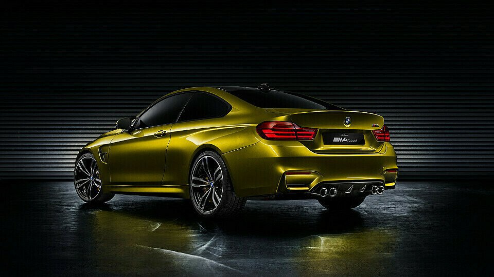 Schon die Straßenversion des M4 sieht spektakulär aus, Foto: BMW