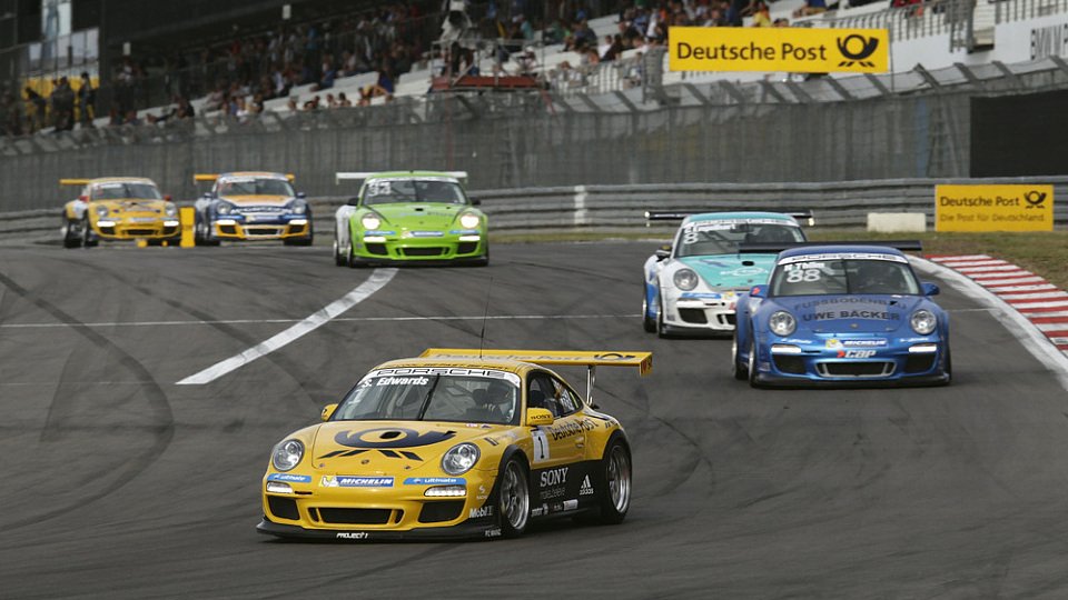 Sean Edwards holte sich am Nürburgring seinen ersten Saisonsieg im Porsche Carrera Cup Deutschland, Foto: Porsche
