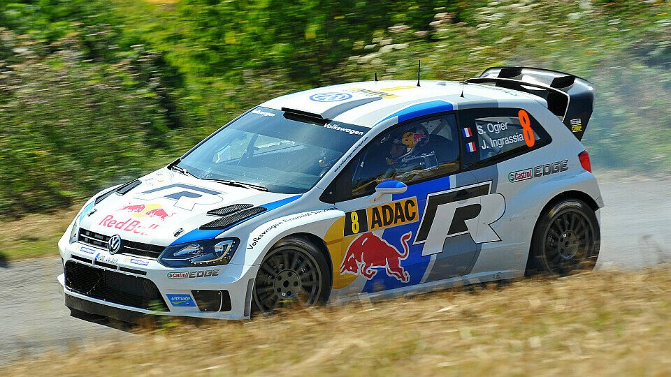 Sebastien Ogier will in Frankreich zum ersten Mal Weltmeister werden, Foto: ADAC Rallye Deutschland