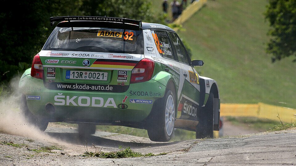 Sepp Wiegand ist derzeit Fünfter in der WRC2, Foto: Skoda