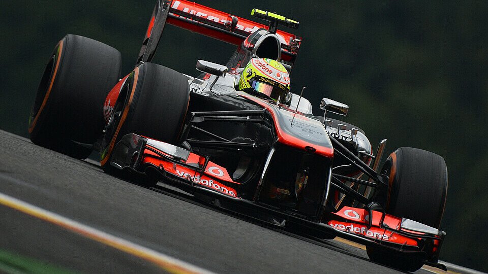 Sergio Perez klingt vor dem Belgien GP nicht allzu zuversichtlich, Foto: Sutton
