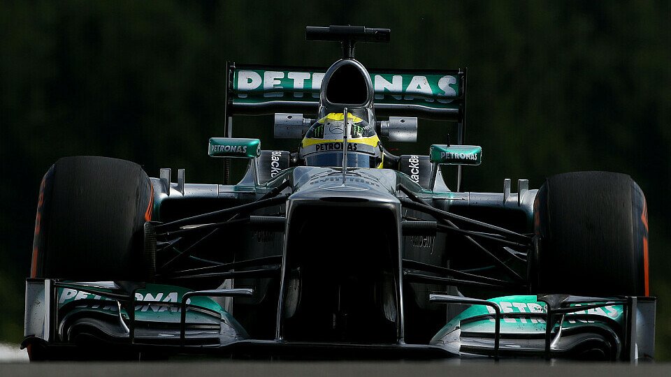 Nico Rosberg fuhr im Training der Spitze hinterher., Foto: Sutton