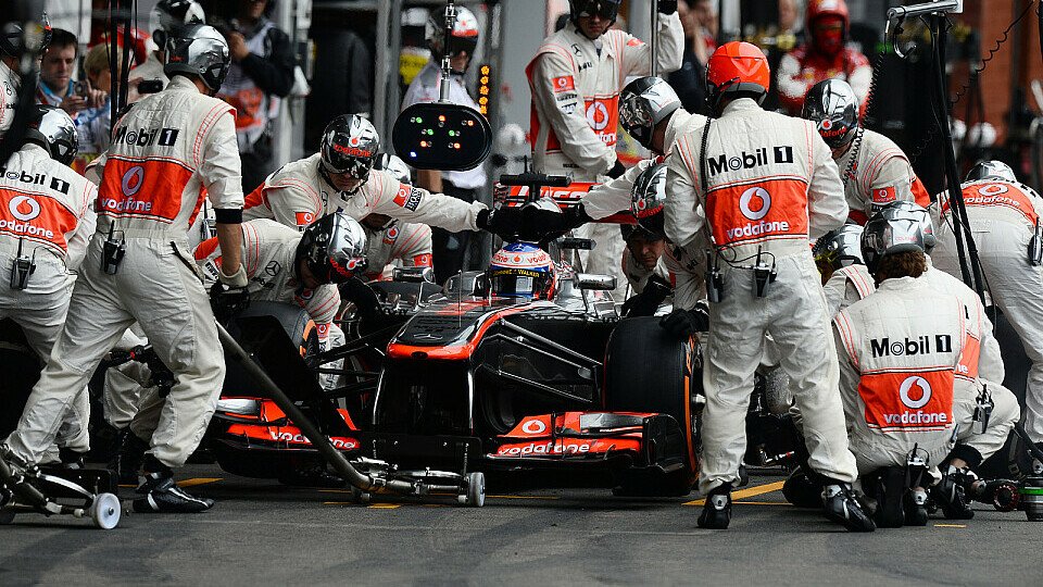 McLaren sorgte wieder einmal für den schnellsten Boxenstopp., Foto: Sutton