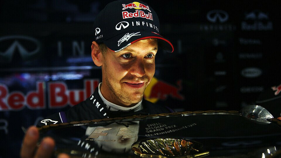Sebastian Vettel hatte in Spa allen Grund zu jubeln, Foto: Red Bull