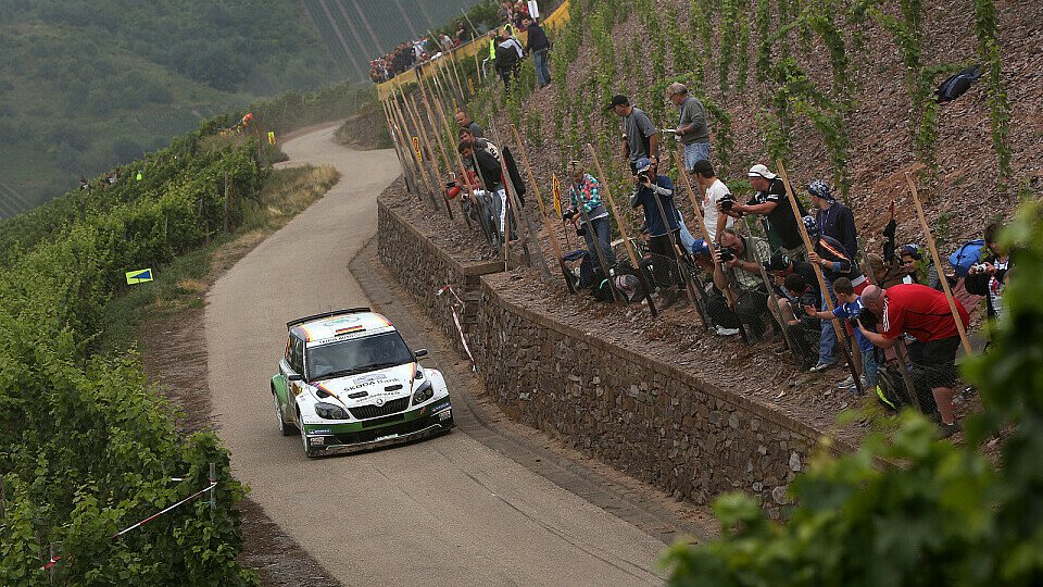 Sepp Wiegand macht in Spanien wieder Jagd auf einen Podestplatz in der WRC2, Foto: SKODA AUTO Deutschland