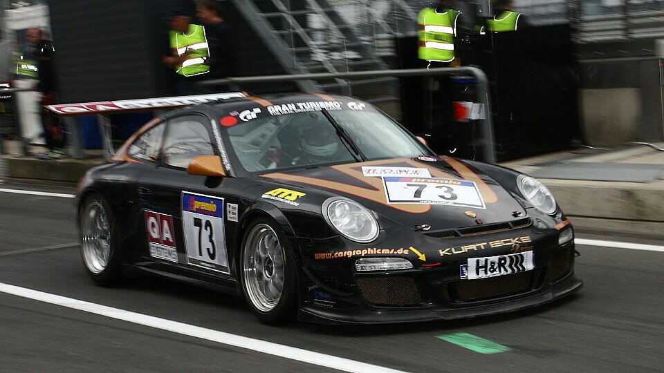 Der Porsche von Kurt Ecke Racing hatte kein Glück, Foto: Martin Brock-Konzen