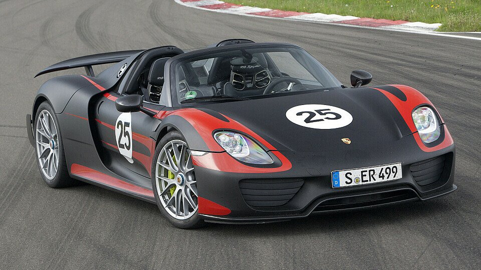 Premiere für den Spyder, Foto: Porsche