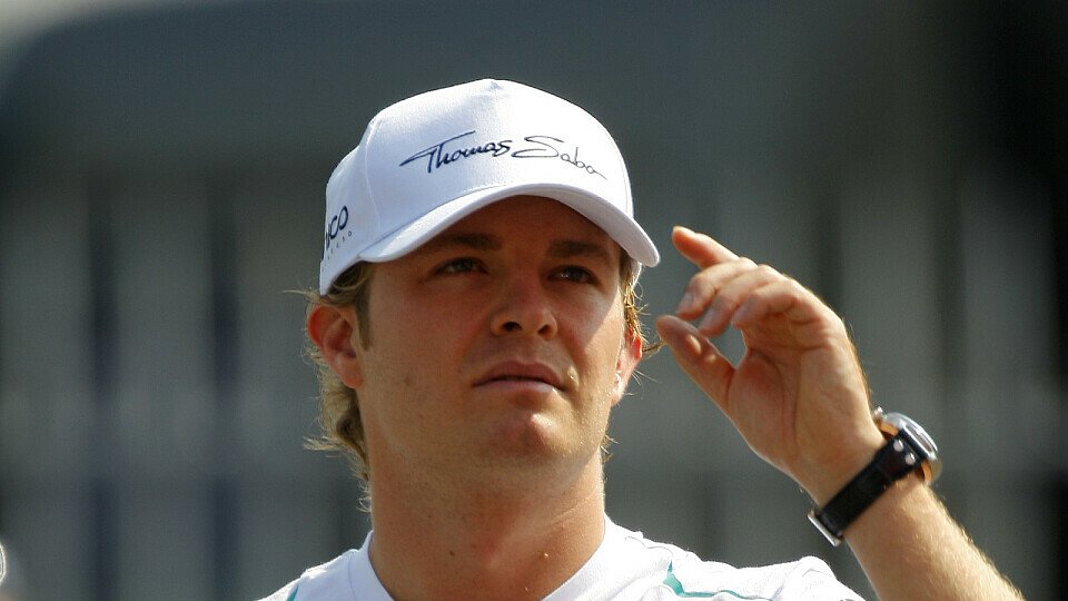 Nico Rosberg gibt sich zuversichtlich, Foto: Sutton