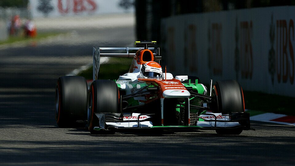Sutil kämpfte in Monza mit seinem Force India-Boliden, Foto: Sutton