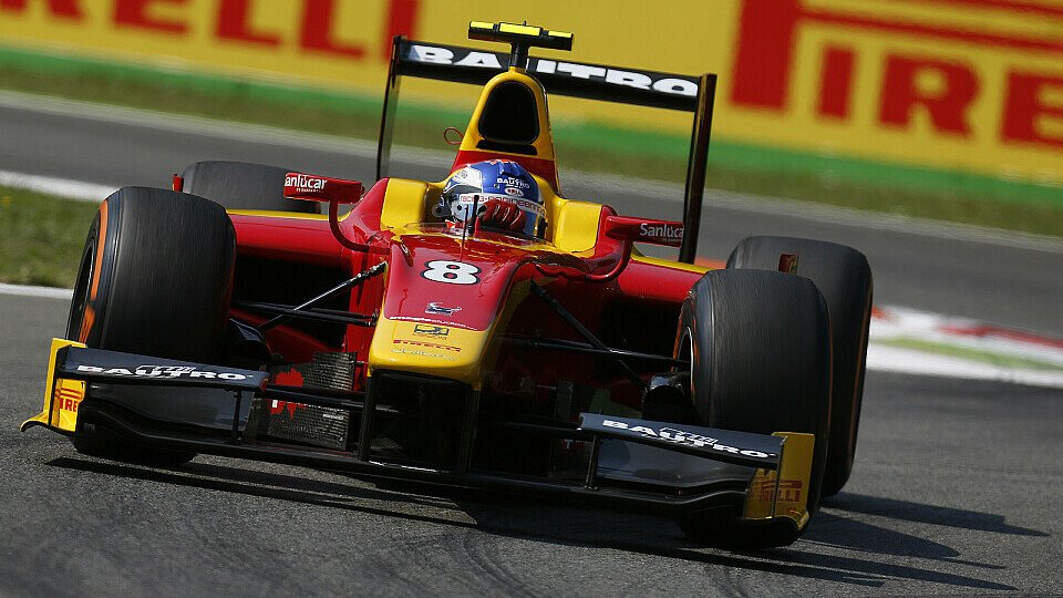 Fabio Leimer gab die Führung nach dem Start nicht mehr ab, Foto: GP2 Series