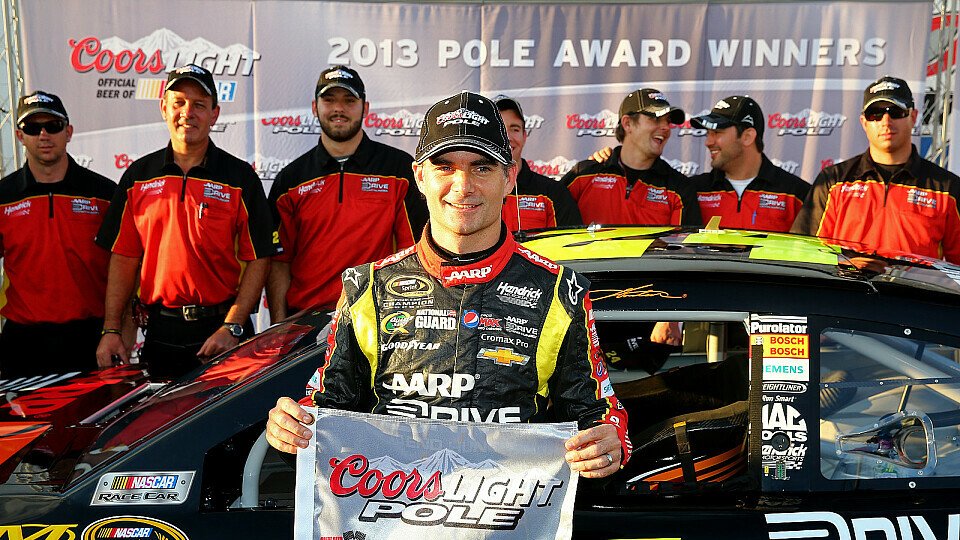 Jeff Gordon holte in Richmond seinen 73. Pole-Award, Foto: NASCAR