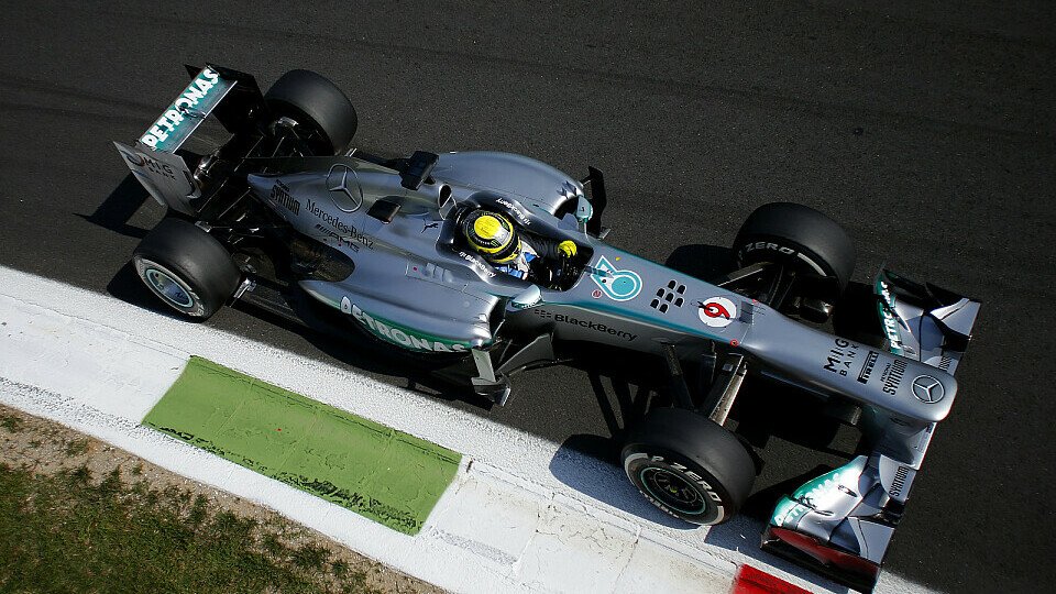 Mercedes hatte in Monza wenig zu lachen, Foto: Sutton