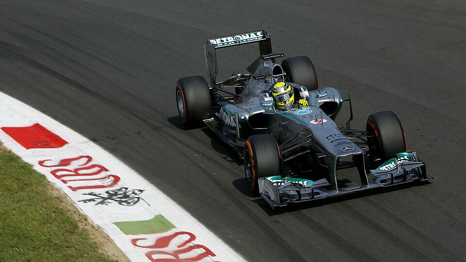 Nico Rosberg hatte selten freie Fahrt, Foto: Sutton