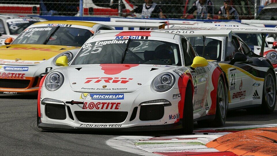 Christian Engelhart sicherte sich die Vize-Meisterschaft im Carrera Cup, Foto: Porsche