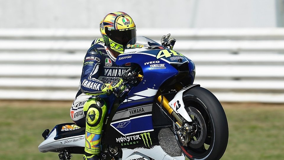 Valentino Rossi will auf das Podium, Foto: Yamaha Factory Racing