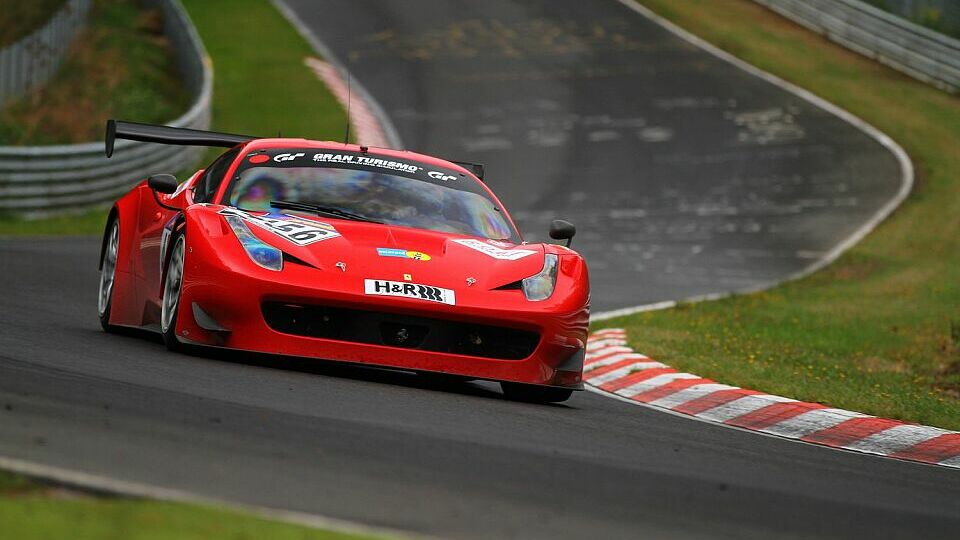 Der GT3-Ferrari war auf der Nordschleife erfolgreich, Foto: Patrick Funk