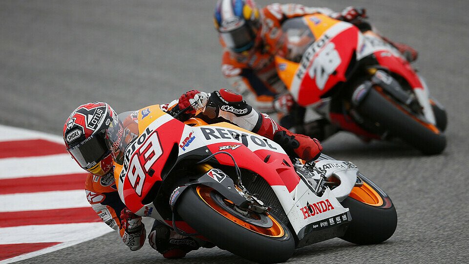 Ob sich Marquez und Pedrosa auch in Sepang nahe kommen?, Foto: Honda