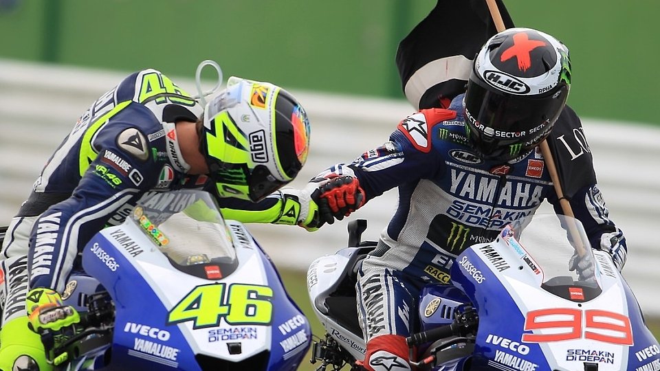 Lorenzo und Rossi gewannen 2013 neun der 18 Saisonläufe, Foto: Yamaha Factory Racing