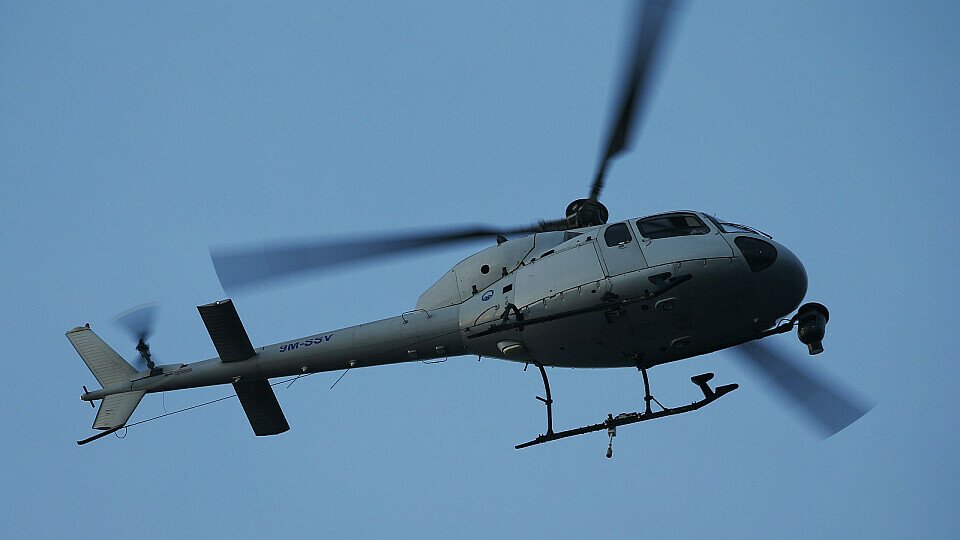 Am Samstag war der Hubschrauber in Motegi noch im Einsatz, Foto: Sutton
