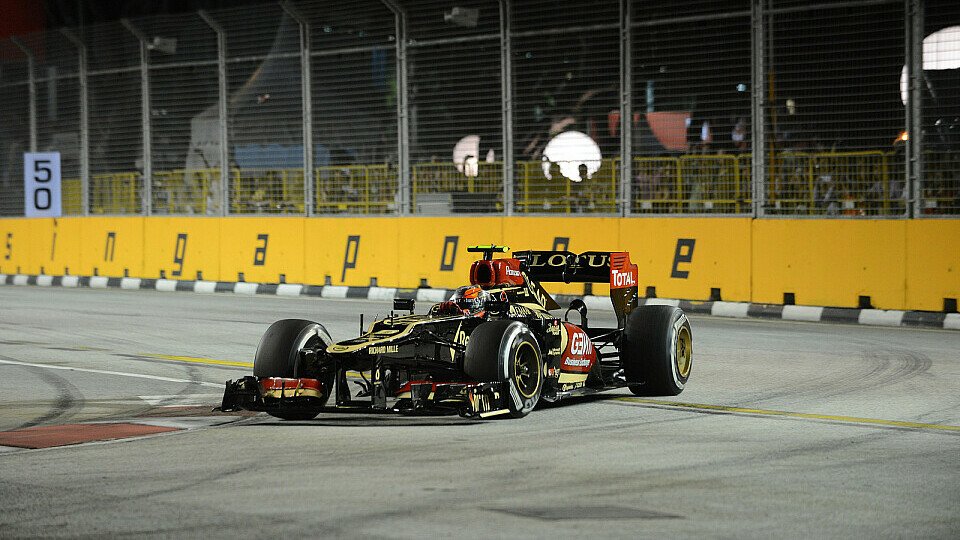 Romain Grosjean will mindestens Startplatz drei verteidigen, Foto: Sutton