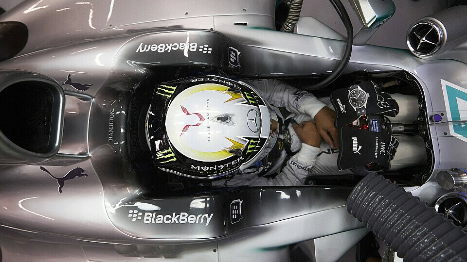 Lewis Hamilton findet Sebastian Vettels Pace nicht deprimierend, Foto: Mercedes AMG
