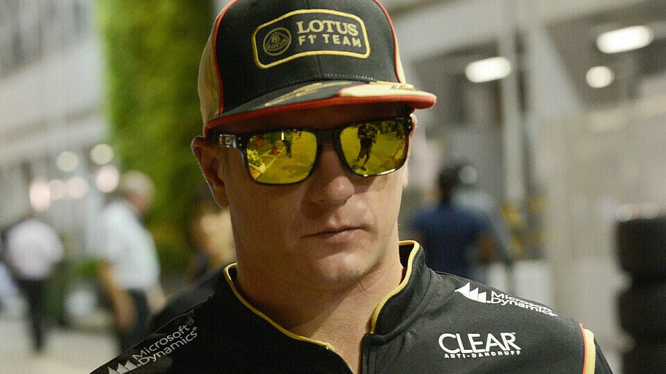 Kimi Räikkönen hatte schon öfter Probleme mit seinem Rücken