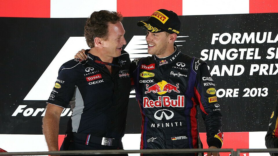 Christian Horner erwartet keine weitere Red-Bull-Dominanz in den kommenden Rennen., Foto: Sutton