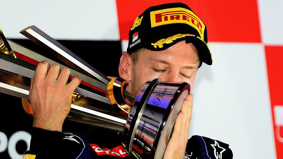Sebastian Vettel übertrahlte die Konkurrenz, Foto: Sutton